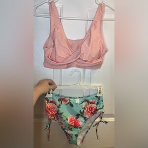2 Piece Bathing Suit; Size S (Brand New, Never Worn)